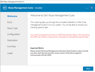 WindowsServerにDell Wyse Management Suite（Standard）をインストールする